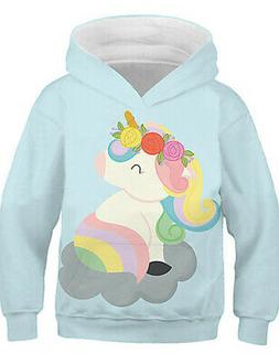 Bambina Felpe Per Ragazze-bambino Da Ragazza Attivo Unicorn 