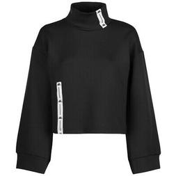 Senza Cappuccio Donna Kappa Authentic Jpn Doxi Black-white A