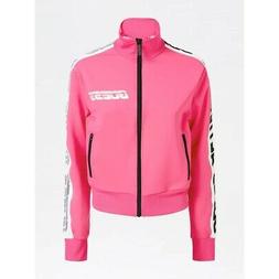 Senza Cappuccio Donna Guess Felpa Fucsia O01a07 Fl032  G6q0