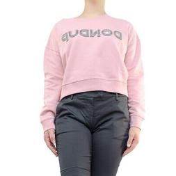 Senza Cappuccio Donna Dondup Felpa Girocollo Rosa F207 Kf013