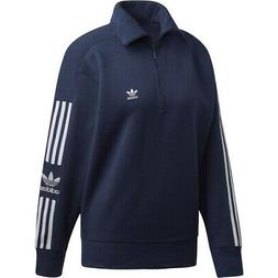 Senza Cappuccio Donna Adidas Lock Up Sweat Conavy Blu Ed7528