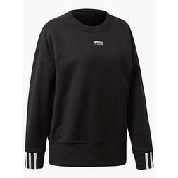 Senza Cappuccio Donna Adidas Sweatshirt Black Nero Ed5845