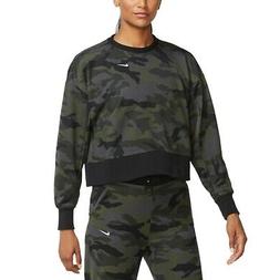 Senza Cappuccio Donna Nike Women's Camo Training Crew Multic
