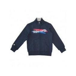 Senza Cappuccio Unisex Champion Full Zip Sweatshirt Blu 3054