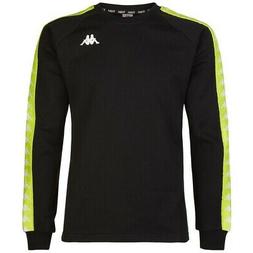 Senza Cappuccio Uomo Kappa 222 Banda Ceyen Black - Lime - Wh