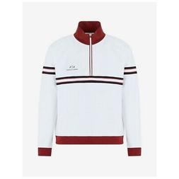 Senza Cappuccio Uomo Armani Exchange 3hzmab-zj2fz Bianco 3hz