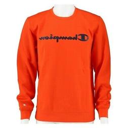 Senza Cappuccio Uomo Champion Crewneck Sweatshirt Tnt Aranci