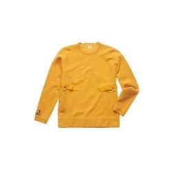 Senza Cappuccio Uomo Cp Company Garment Dyed Fleece Nylon Ta