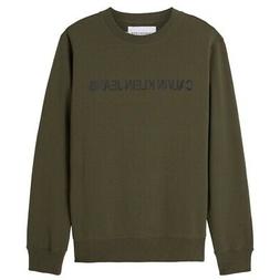 Senza Cappuccio Uomo Calvin Klein J30j307758 Verde J30j30775