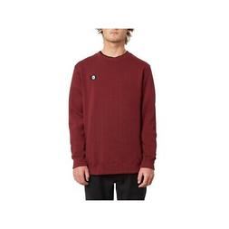 Senza Cappuccio Uomo Volcom Sngl Stn Crew Bordeaux A4632008-