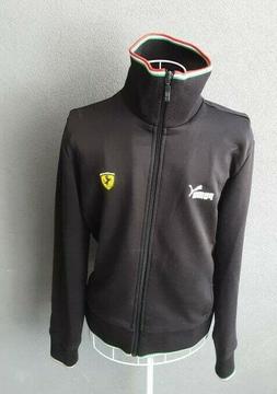 Puma Ferrari Campioni felpa tracksuit uomo man nera black ta