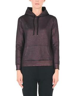 Converse Fleece Hood Sweater Ct Metal Felpa Donna Bordeaux