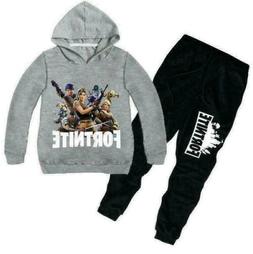 Fortnite Bambini Sweater Boy Sportswear con cappuccio Bottom