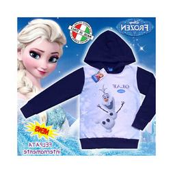 DISNEY Frozen Olaf originale felpa con cappuccio felpata int