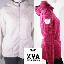 Full Zip Donna AVIREX Cappuccio Morbido e Caldo 31369