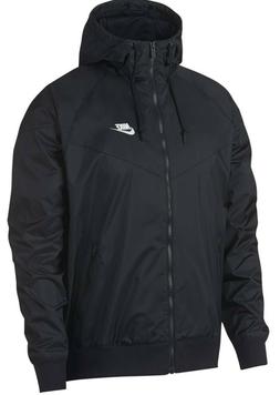 Nike Giacca a vento con cappuccio da uomo sportiva mezzi tem