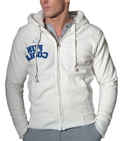 Giacca con cappuccio Uomo giaccone slim fit Felpa Fun Coolo 