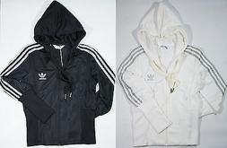 ADIDAS - GIACCA - DONNA - HOODED FLOCK - FELPA - BIANCA E NE