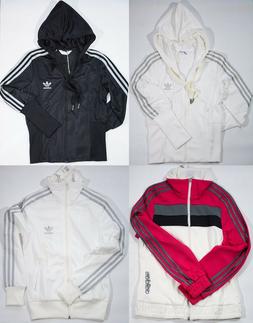 ADIDAS - GIACCA - DONNA - HOODED FLOCK - FELPA - BIANCA E NE