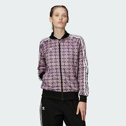 GIACCA DONNA ADIDAS TRACK JACKET TREFOIL ALLOVER - FL4120