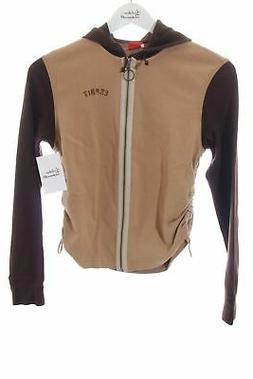 ESPRIT Giacca fitness marrone chiaro-marrone scuro stile cas