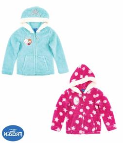 Giacca IN Pile Felpa Bambina Frozen Rosa Fucsia 98 104 110 1