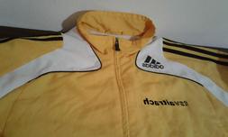 GIACCA JACKET ADIDAS VINTAGE TSV AITRACH SIZE L XL YELLOW BL