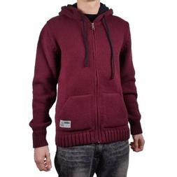 Lab84 Giacca Maglione Uomo Invernale Cappuccio F9 MGLM0701 B