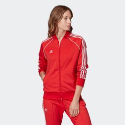 GIACCA ADIDAS ORIGINALS DA DONNA SPORTIVA ROSSA FM3313 CON Z