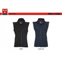 Giacca pile EASY+ LADY PAYPER in pile smanicato con zip inte