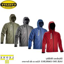 Giacca softshell da lavoro Diadora Utility SAIL antivento pe