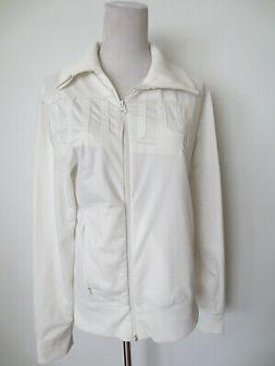 Giacca Sportiva Felpa per Allenamento PUMA Ca 38  Bianco Vin