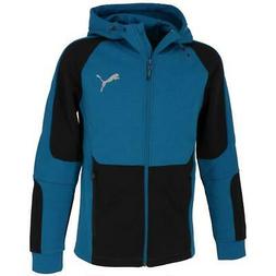Giacche Sweats Zip Cappuccio Puma Evostripe Cap Jkt Blu 9294