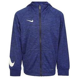 NIKE GIACCHETTO CON CAPPUCCIO BAMBINO BLU 86G701U99
