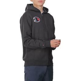 CHAMPION GIACCHETTO CON CAPPUCCIO BAMBINO NERO 305003KK001