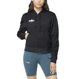 NIKE GIACCHETTO CON CAPPUCCIO DONNA NERO CU5056010