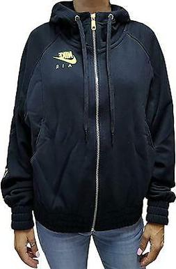 NIKE GIACCHETTO CON CAPPUCCIO DONNA NERO CU5442011