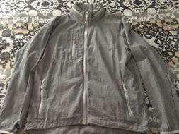 NIKE GIACCHETTO CON CAPPUCCIO UOMO GRIGIO E BIANCO Tg L