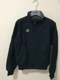 Giubbino-bomber North Sails blu navy Interno in pile grigio 
