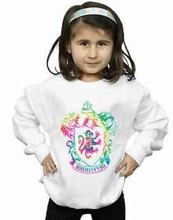 Harry Potter Bambine e ragazze Gryffindor Crest Tie Dye Infi