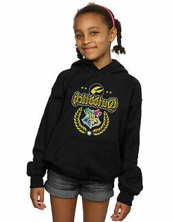 Harry Potter Bambine e ragazze Quidditch Crest Felpa Con Cap