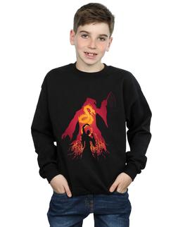 Harry Potter Bambini e ragazzi Dumbledore Silhouette Felpa