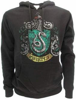 Harry Potter Felpa con Cappuccio Stemma Casa Serpeverde - Uf