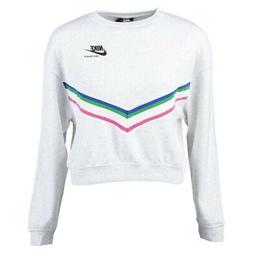 Nike Heritage Tape W Felpa Donna CU5877 051 Birch Heritage B