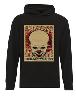 hoodie felpa cappuccio IT pennywise loser lover clown movie
