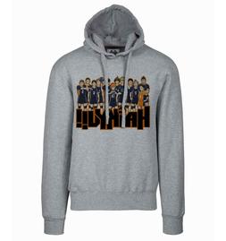 Hoodie Gray - Felpa Grigia - Haikyuu - Karasuno Team
