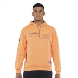 BULLPADEL HOODIE VIOTA FELPA CON CAPPUCCIO DA UOMO ARANCIO F