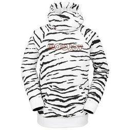 Hydro Riding Hoodie Felpa Snowboard Uomo White Tiger - G4152