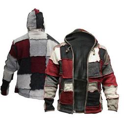 Invernale da Uomo Maglia Felpa Pullover Giacca con Cappuccio