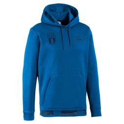 ITALIA FIGC FELPA CAPPUCCIO AZZURRA 2020-21 ITALIA HOODY ROY